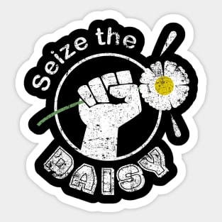 Seize The Daisy Gardening Flowers Sticker